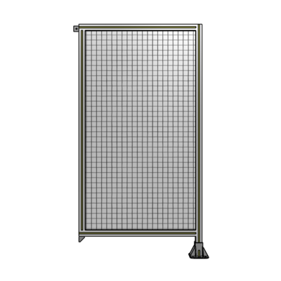SINGLE PANEL-LEG ON RIGHT WITH TIE PLATES AND ANGLE 1700MM X 900MM  1" MESH, AS A KIT