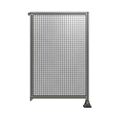 SINGLE PANEL-LEG ON RIGHT WITH TIE PLATES AND ANGLE 1700MM X 1050MM  1" MESH, AS A KIT
