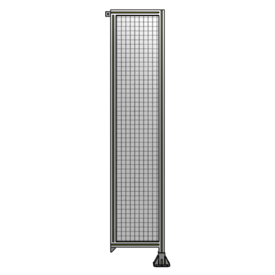 SINGLE PANEL-LEG ON RIGHT WITH TIE PLATES AND ANGLE 2135MM X 450MM  1" MESH, AS A KIT