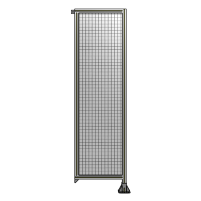 SINGLE PANEL-LEG ON RIGHT WITH TIE PLATES AND ANGLE 2135MM X 600MM  1" MESH, AS A KIT