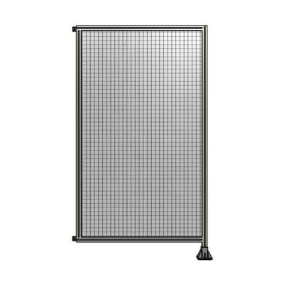 SINGLE PANEL-LEG ON RIGHT WITH HINGES 2135MM X 1200MM  1" MESH, AS A KIT