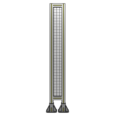 SINGLE PANEL-LEG ON  BOTH SIDES  1400MM X 200MM  1" MESH, AS A KIT
