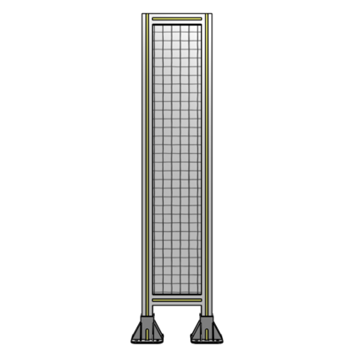 SINGLE PANEL-LEG ON  BOTH SIDES  1400MM X 300MM  1" MESH, FULLY ASSEMBLED