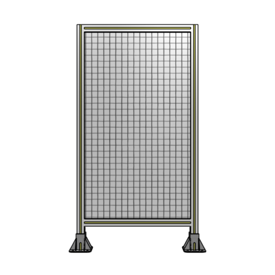 SINGLE PANEL-LEG ON  BOTH SIDES  1400MM X 750MM  1" MESH, AS A KIT