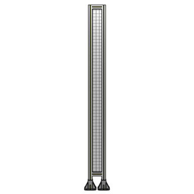 SINGLE PANEL-LEG ON  BOTH SIDES  2135MM X 200MM  1" MESH, FULLY ASSEMBLED