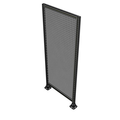 A3-2135-0900-0150-ZYMFK SINGLE PANEL-LEG ON  BOTH SIDES  2135MM X 900MM  1" MESH, AS A KIT