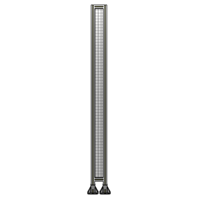 SINGLE PANEL-LEG ON  BOTH SIDES  2400MM X 200MM  1" MESH, FULLY ASSEMBLED