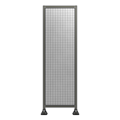 SINGLE PANEL-LEG ON  BOTH SIDES  2400MM X 750MM  1" MESH, FULLY ASSEMBLED