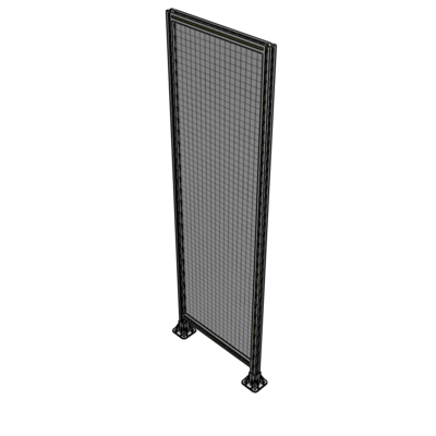 A3-2400-0750-0150-ZYMFK SINGLE PANEL-LEG ON  BOTH SIDES  2400MM X 750MM  1" MESH, AS A KIT