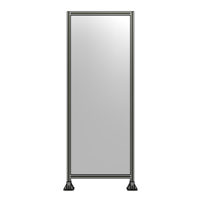 SINGLE PANEL-LEG ON  BOTH SIDES  2400MM X 900MM  1/4" POLYCARBONATE, AS A KIT