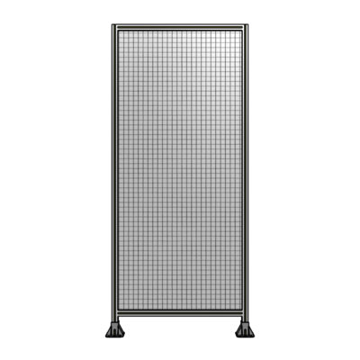 SINGLE PANEL-LEG ON  BOTH SIDES  2400MM X 1050MM  1" MESH, FULLY ASSEMBLED