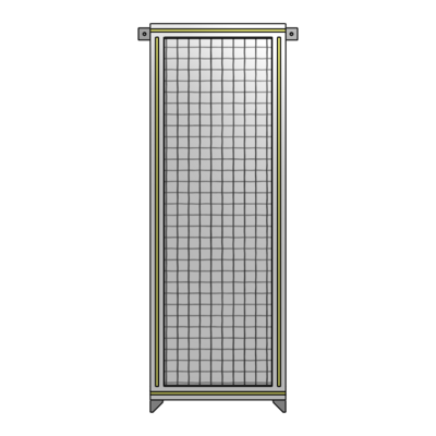 SINGLE PANEL-NO LEGS WITH TIE PLATES AND ANGLE 1400MM X 450MM  1" MESH, AS A KIT