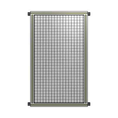 SINGLE PANEL-NO LEGS WITH HINGES 1400MM X 750MM  1" MESH, FULLY ASSEMBLED