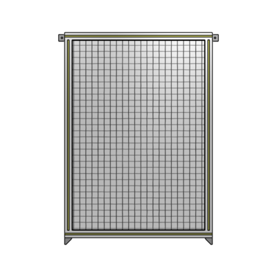 SINGLE PANEL-NO LEGS WITH TIE PLATES AND ANGLE 1400MM X 900MM  1" MESH, AS A KIT