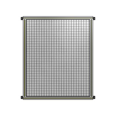 SINGLE PANEL-NO LEGS WITH HINGES 1400MM X 1050MM  1" MESH, AS A KIT