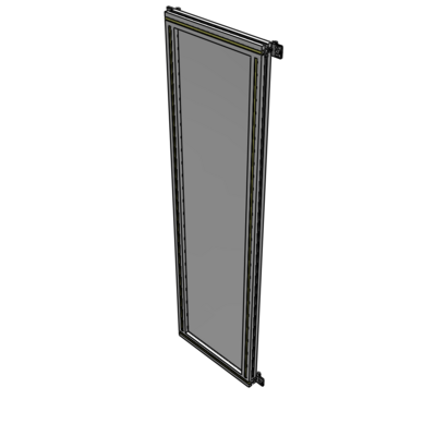 A4-1700-0450-0150-HYPZK SINGLE PANEL-NO LEGS WITH HINGES 1700MM X 450MM  1/4" POLYCARBONATE, AS A KIT