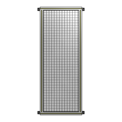 SINGLE PANEL-NO LEGS WITH HINGES 1700MM X 600MM  1" MESH, AS A KIT
