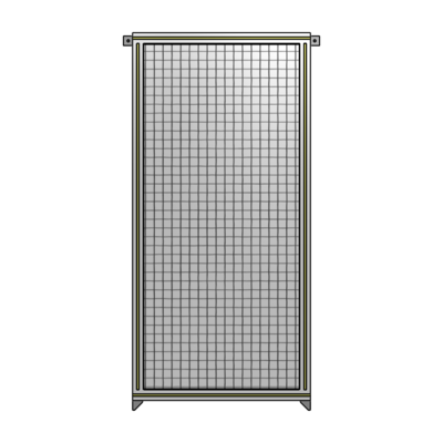 SINGLE PANEL-NO LEGS WITH TIE PLATES AND ANGLE 1700MM X 750MM  1" MESH, FULLY ASSEMBLED