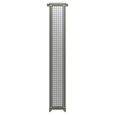SINGLE PANEL-NO LEGS WITH TIE PLATES AND ANGLE 2135MM X 300MM  1" MESH, AS A KIT