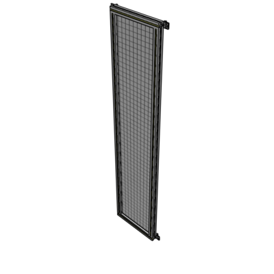 A4-2135-0450-0150-HYMZA SINGLE PANEL-NO LEGS WITH HINGES 2135MM X 450MM  1" MESH, FULLY ASSEMBLED