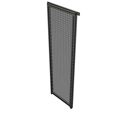 A4-2135-0600-0150-TYMZK SINGLE PANEL-NO LEGS WITH TIE PLATES AND ANGLE 2135MM X 600MM  1" MESH, AS A KIT
