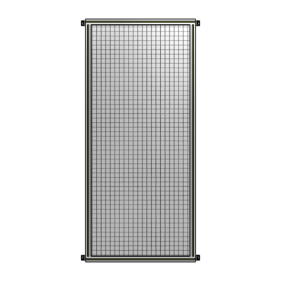 SINGLE PANEL-NO LEGS WITH HINGES 2135MM X 900MM  1" MESH, AS A KIT