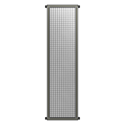 SINGLE PANEL-NO LEGS WITH HINGES 2400MM X 600MM  1" MESH, AS A KIT