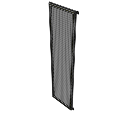A4-2400-0600-0150-HYMZK SINGLE PANEL-NO LEGS WITH HINGES 2400MM X 600MM  1" MESH, AS A KIT