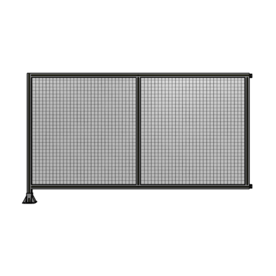 DOUBLE PANEL-LEG ON LEFT, HINGE ON RIGHT 1400MM X 2400MM  1" MESH, AS A KIT