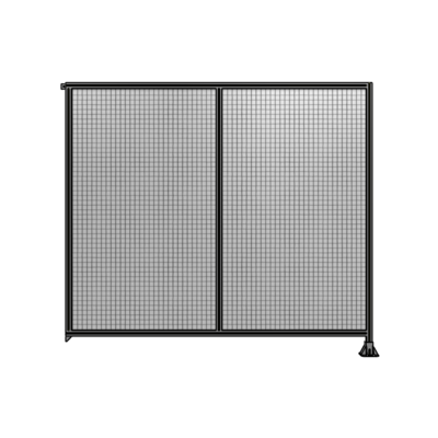 DOUBLE PANEL-LEG ON RIGHT, TIE PLATE AND ANGLE ON LEFT 2135MM X 2400MM  1" MESH, AS A KIT