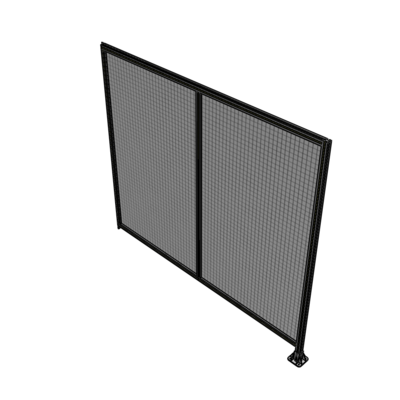 B2-2135-2400-0150-TYMFK DOUBLE PANEL-LEG ON RIGHT, TIE PLATE AND ANGLE ON LEFT 2135MM X 2400MM  1" MESH, AS A KIT