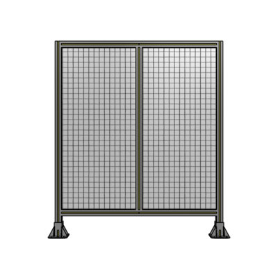 DOUBLE PANEL-LEG ON EACH SIDE 1400MM X 1200MM  1" MESH, AS A KIT