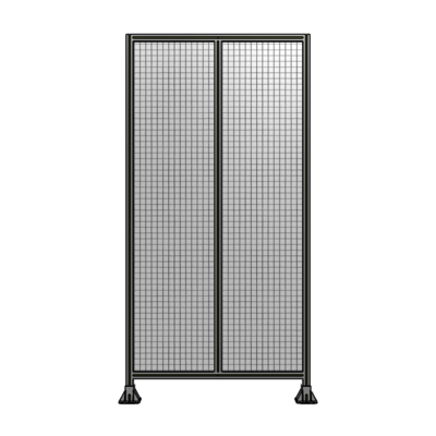 DOUBLE PANEL-LEG ON EACH SIDE 2400MM X 1200MM  1" MESH, AS A KIT