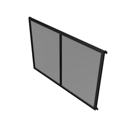 B4-1700-2200-0150-HYPZA DOUBLE PANEL-NO LEGS, HINGE CONNECTORS 1700MM X 2200MM  1/4" POLYCARBONATE, AS A KIT