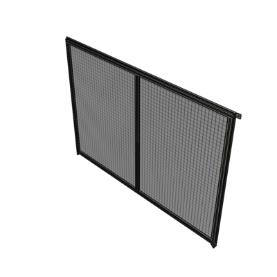B4-1700-2200-0150-TYMZA DOUBLE PANEL-NO LEGS, TIE PLATE AND ANGLE CONNECTORS 1700MM X 2200MM  1" MESH, AS A KIT