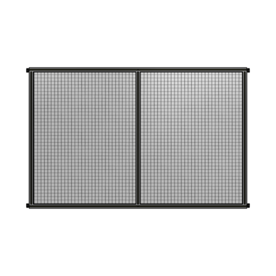 DOUBLE PANEL-NO LEGS, HINGE CONNECTORS 1700MM X 2400MM  1" MESH, AS A KIT