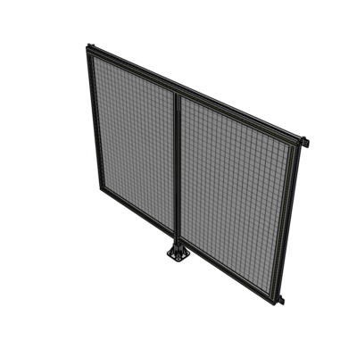 B7-1400-1800-0150-HYMFA DOUBLE PANEL-LEG IN CENTER AND HINGE CONNECTORS 1400MM X 1800MM  1" MESH, AS A KIT