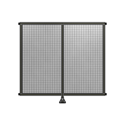 DOUBLE PANEL-LEG IN CENTER AND HINGE CONNECTORS 1700MM X 1800MM  1" MESH, AS A KIT