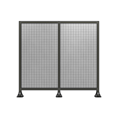 DOUBLE PANEL-3 LEGS 1700MM X 1800MM  1" MESH, AS A KIT