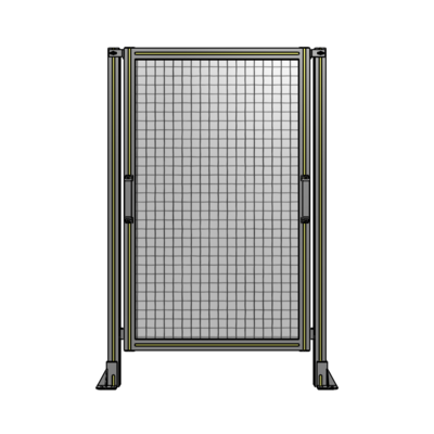 SINGLE REMOVABLE PANEL WITH LEGS 1400MM X 900MM 1" MESH, AS A KIT