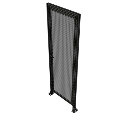 G2-2400-0820-0150-EYMTK DOOR WITH HEADER, HANDLE WITH INTERNAL EGRESS ON LEFT 2400MM X 820MM 1" MESH, AS A KIT