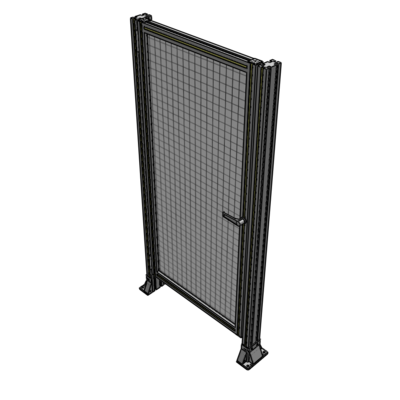 G5-1700-0820-0150-EYMTK DOOR-ROBUST FRAME, HANDLE/INTERNAL EGRESS ON RIGHT 1700MM X 820MM 1" MESH, FULLY ASSEMBLED