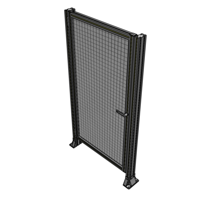 G5-1700-0900-0150-EYMTK DOOR-ROBUST FRAME, HANDLE/INTERNAL EGRESS ON RIGHT 1700MM X 900MM 1" MESH, FULLY ASSEMBLED