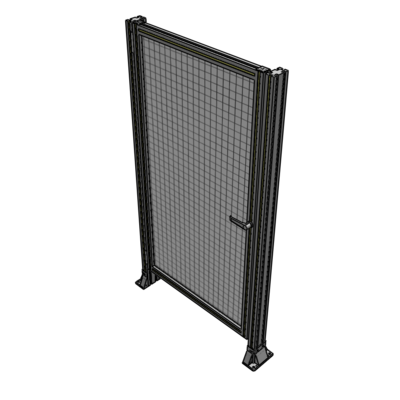 G5-1700-0920-0150-EYMTA DOOR-ROBUST FRAME, HANDLE/INTERNAL EGRESS ON RIGHT 1700MM X 920MM 1" MESH, FULLY ASSEMBLED