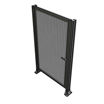 G5-1700-1000-0150-EYMTA DOOR-ROBUST FRAME, HANDLE/INTERNAL EGRESS ON RIGHT 1700MM X 1000MM 1" MESH, FULLY ASSEMBLED