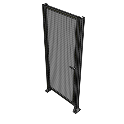 G5-2135-0920-0150-EYMTK DOOR-ROBUST FRAME, HANDLE/INTERNAL EGRESS ON RIGHT 2135MM X 920MM 1" MESH, AS A KIT