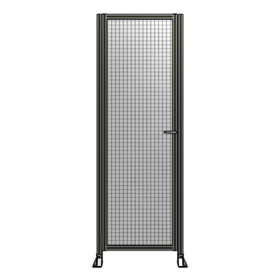 DOOR-ROBUST FRAME, HANDLE/INTERNAL EGRESS ON RIGHT 2135MM X 820MM 1" MESH, AS A KIT