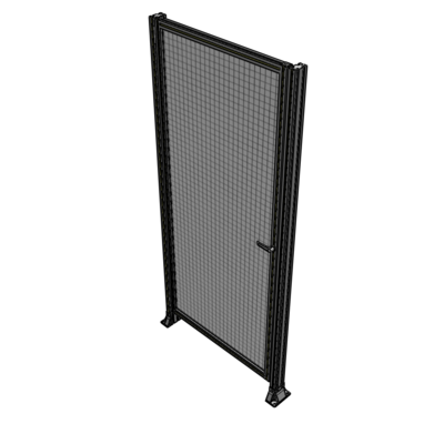 G5-2400-1100-0150-EYMTK DOOR-ROBUST FRAME, HANDLE/INTERNAL EGRESS ON RIGHT 2135MM X 1100MM 1" MESH, AS A KIT