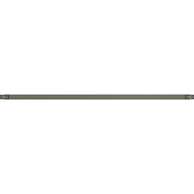 L1-1890-YTA 1890MM LONG HALF STRAP, MOUNTS VERTICALLY ON 2135MM TALL GUARD SECTIONS