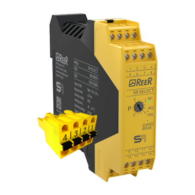 REER MULTIFUCTION SAFETY INTERFACE, CLAMP TERMINAL BLOCKS, CLAMP TERMINAL BLOCKS(SR SELECT C)